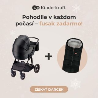 Akcia, ktorá sa len tak nevidí! 😍 Hľadáte kočík za super cenu ? 🤔 Teraz k nemu dostanete darček! Fusak ZADARMO ku vybraným...